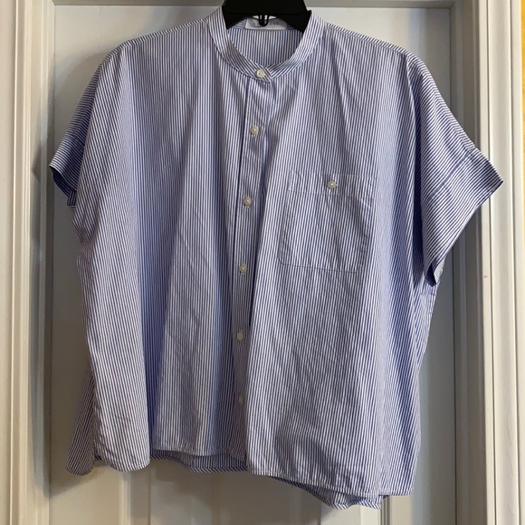 Everlane Tops - Everlane Cropped Box Top Button Down
